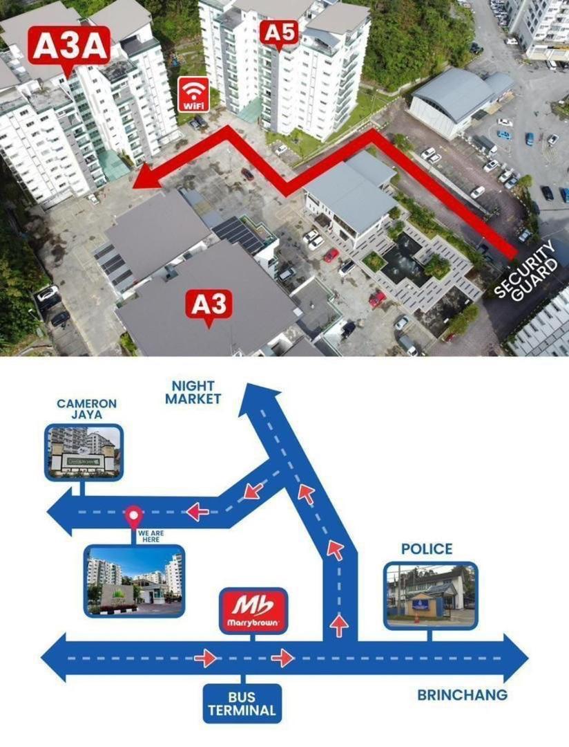 Albergue A3A Oastel Coliving Tanah Rata Exterior foto